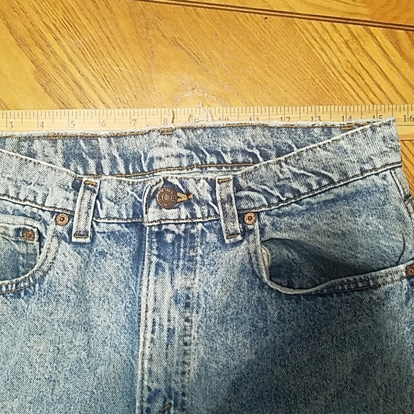 SUPER RARE VNTG LEVI STRAUS RED TAB 505 EUC size 34/34 HIGH WAISTED RELAXED FIT - Picture 9 of 9